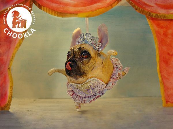 A Ballet Doggy: Creating a Funny Christmas Toy of Papier-Mache | Livemaster - handmade