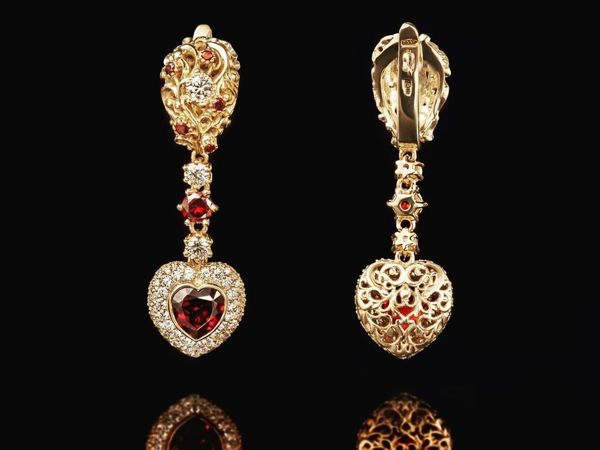 Роскошные серьги для нашей постоянной заказчицы | Ярмарка Мастеров - ручная работа, handmade