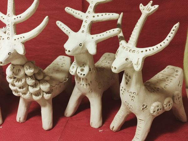 Лепим игрушку-статуэтку «Козлик» из белой глины | Ярмарка Мастеров - ручная работа, handmade