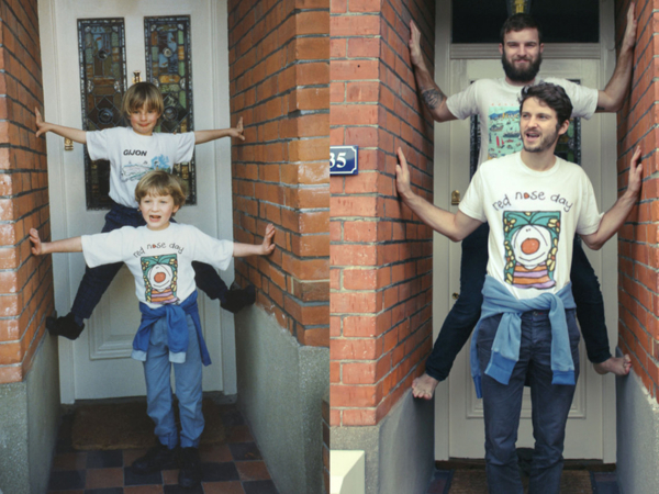 They Made Mom Cry: The Luxton Brothers Recreated Their Childhood Photos And Made Unusual Gift | Livemaster - handmade