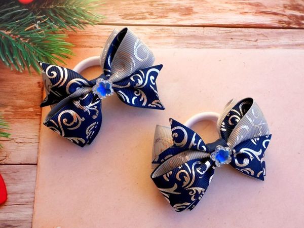 Создаем бантики из репсовых лент | Ярмарка Мастеров - ручная работа, handmade