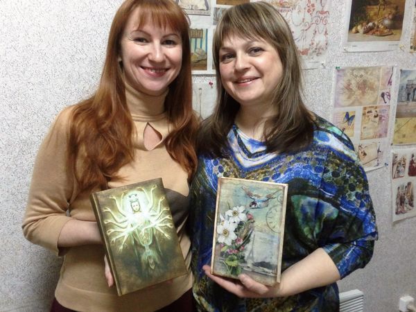 «Кожаные истории»: делаем ежедневник в технике декупаж | Ярмарка Мастеров - ручная работа, handmade
