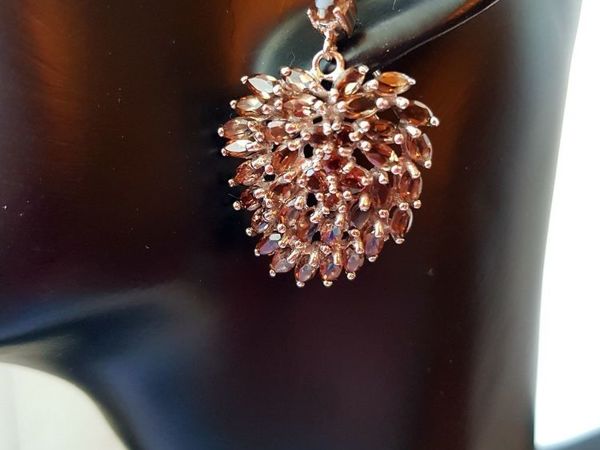 Видео серег «Утренний кофе» с раухтопазами | Ярмарка Мастеров - ручная работа, handmade