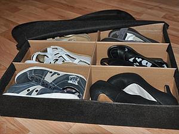 Практичный короб для хранения обуви своими руками: Мастер-Классы в журнале  Ярмарки Мастеров