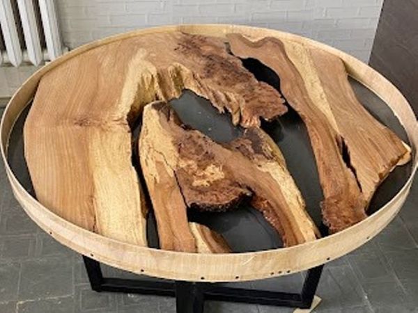 Заливка стола эпоксидной смолой | Ярмарка Мастеров - ручная работа, handmade