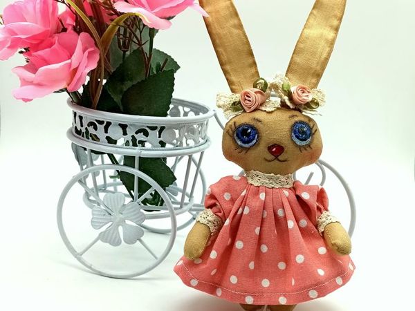 Шьем кофейную зайку | Ярмарка Мастеров - ручная работа, handmade