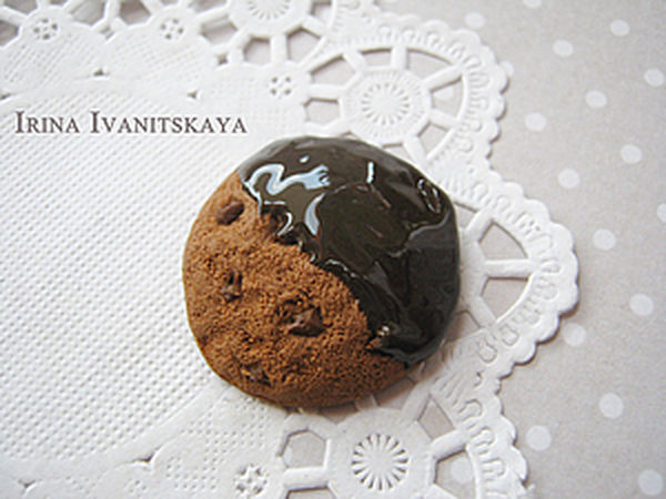 Cookies of Polymer Clay for Jewellery or Dolls' Party | Ярмарка Мастеров - ручная работа, handmade