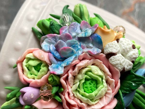 Цветы сакуры из полимерной глины своими руками
