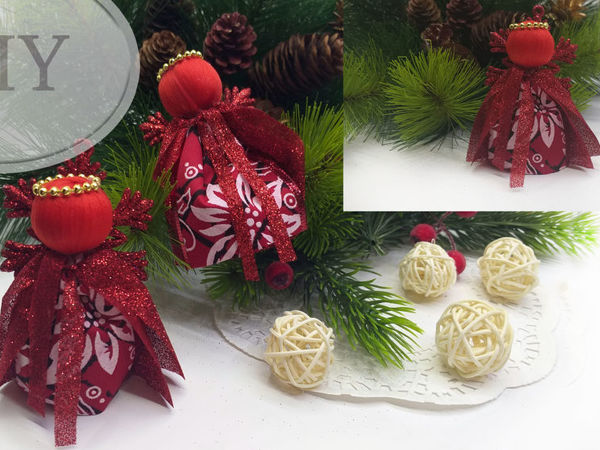 Делаем ангела на ёлку за 5 минут | Ярмарка Мастеров - ручная работа, handmade