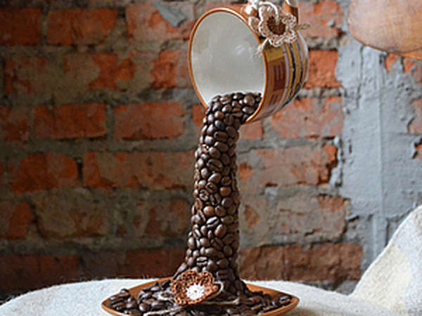Кофейная композиция. Мастер-класс. | Ярмарка Мастеров - ручная работа, handmade