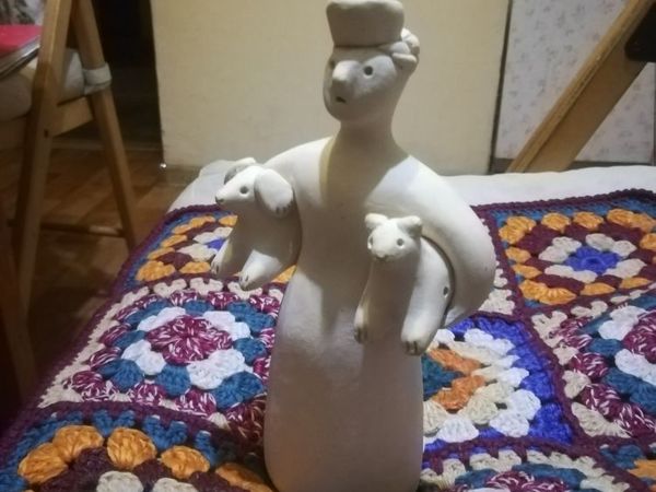 Народная глиняная игрушка | Ярмарка Мастеров - ручная работа, handmade