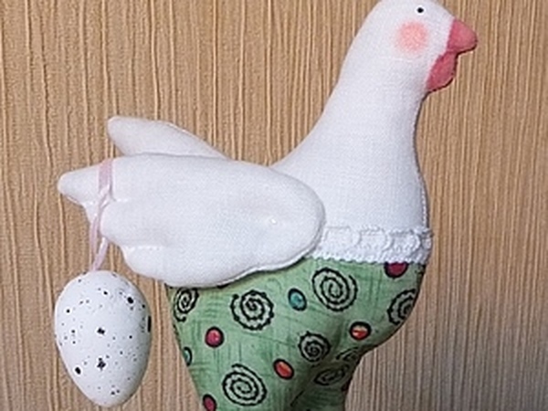 Курочка в кашпо | Ярмарка Мастеров - ручная работа, handmade