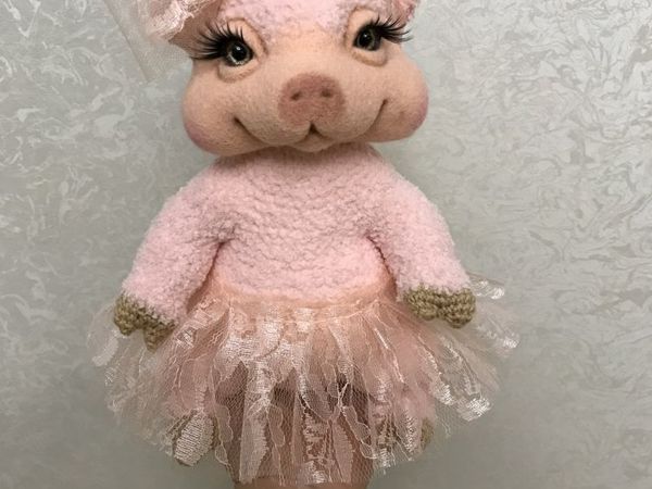 Розыгрыш свинки-балеринки | Ярмарка Мастеров - ручная работа, handmade