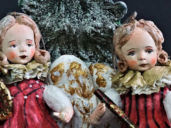 Ангелы предвесники Праздника | Ярмарка Мастеров - ручная работа, handmade