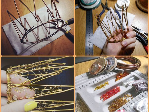Новые короны в работе | Ярмарка Мастеров - ручная работа, handmade