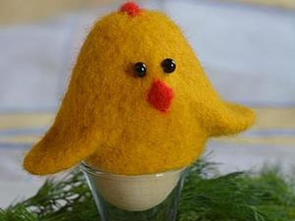 Кому цыплят? Валяем подарки к Пасхе | Ярмарка Мастеров - ручная работа, handmade