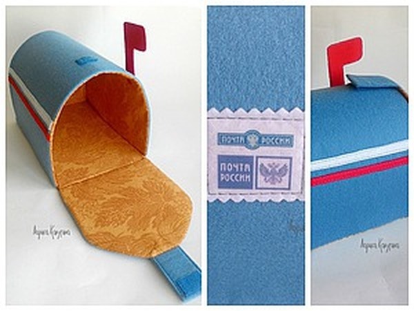 9 идей - как сделать почтовый ящик из картона