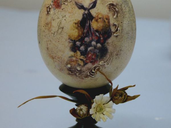 Весеннее настроение - пасхальное яйцо | Ярмарка Мастеров - ручная работа, handmade