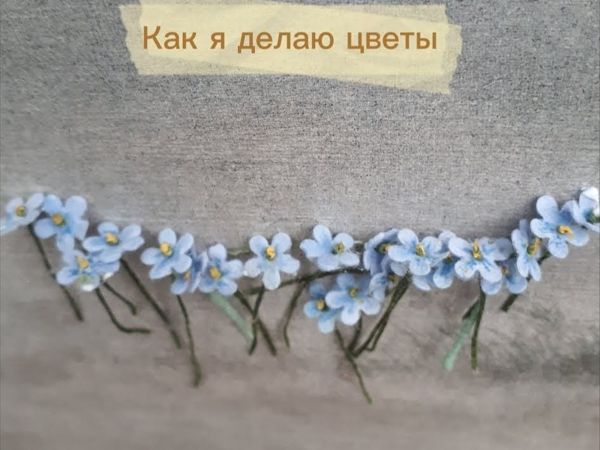 Делаем цветочки из ваты | Ярмарка Мастеров - ручная работа, handmade