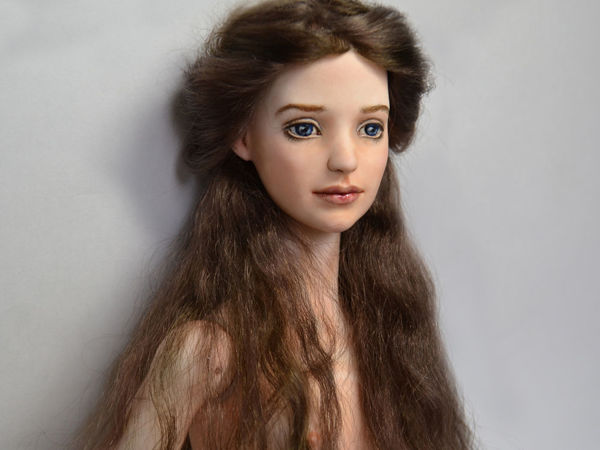 Шарнирная кукла из фарфора | Ярмарка Мастеров - ручная работа, handmade