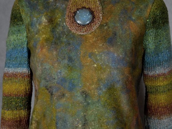 Учимся валять и окрашивать безрукавку. Часть 1 | Ярмарка Мастеров - ручная работа, handmade