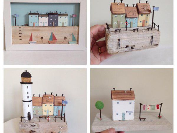 Домик в домике: обласканные морем миниатюры Loraine Spicknell | Ярмарка Мастеров - ручная работа, handmade