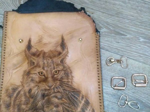 Непреодолимая сила _ Кожаная сумка Рысь | Ярмарка Мастеров - ручная работа, handmade