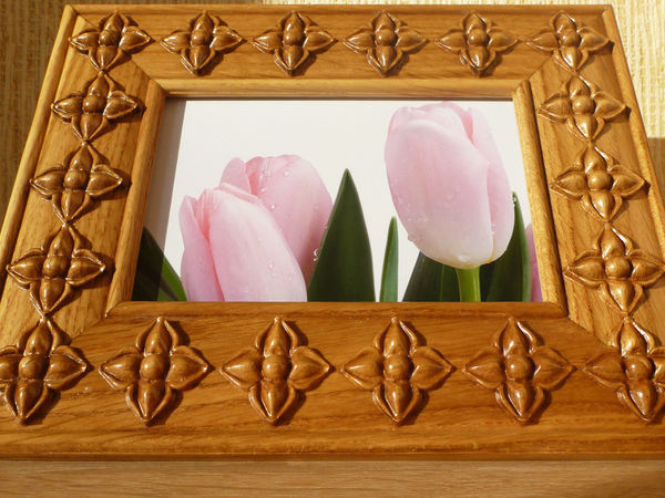Весенняя Фоторамка Из Массива Дуба | Ярмарка Мастеров - ручная работа, handmade