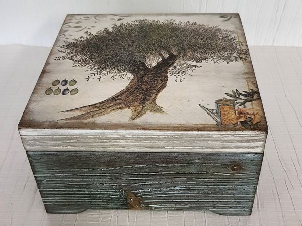 Сосновая шкатулка в стиле «Рустик» | Ярмарка Мастеров - ручная работа, handmade