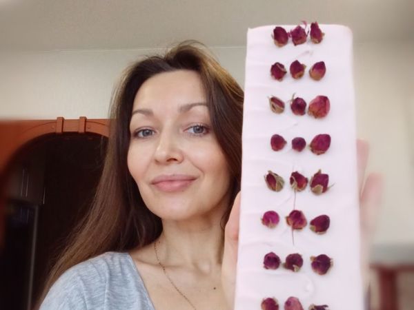 Счастливого Рождества! Успешно в этот год, с цветочного мыла | Ярмарка Мастеров - ручная работа, handmade