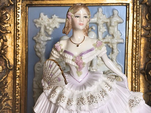 Статуэтка Красавица Бала Лимитированная серия Викторианские балы Royal Worcester | Ярмарка Мастеров - ручная работа, handmade