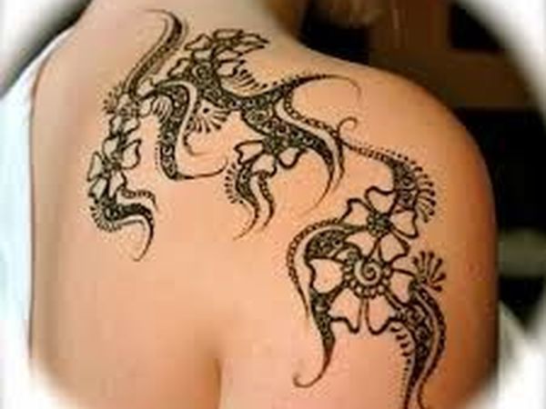 Татуировки хной надписи (59 фото)