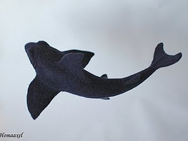 Мастер-класс по акуле | Ярмарка Мастеров - ручная работа, handmade