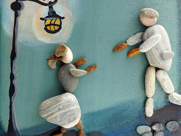 Live Stones by Erzsebet Szilajka: Quiet Stories Told by Sea Pebbles | Livemaster - handmade
