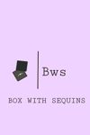 Box with sequins - Livemaster - handmade