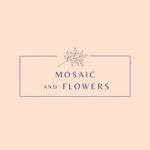 Mosaic_and_flowers - Livemaster - handmade