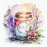 Retro Candles - Livemaster - handmade