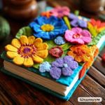 Knigi iz fetra «Fetrotsvetik» - Livemaster - handmade