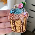 Mariya (broshi-ruchnoj-raboty-mariya-di) - Livemaster - handmade