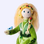 Wool Secrets Valyanye broshi portrety - Livemaster - handmade