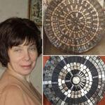 Stoliki s mozaikoj i smoloj Tatyana (BYTATTI) - Livemaster - handmade