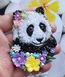 Brilliantovaya Panda - Livemaster - handmade