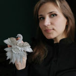 Wonderful bird. Irina Zhovner - Livemaster - handmade