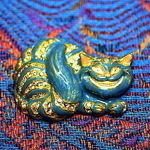blue cat - 2 ( mavi kedi) - Livemaster - handmade