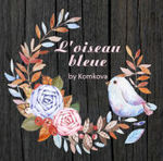 L`oiseau bleue - Livemaster - handmade