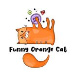 Funny orange cat - Livemaster - handmade
